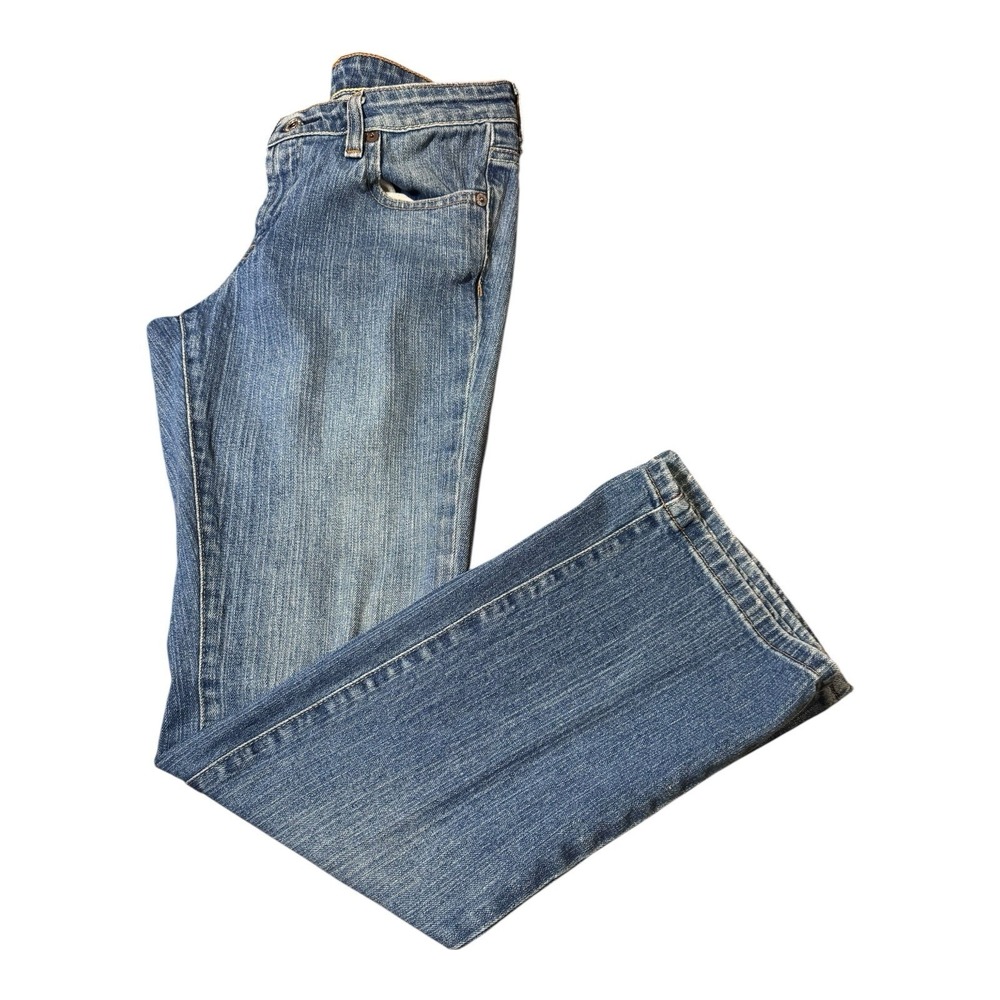 Vintage Y2K Polo Jeans Co Ralph Lauren Stretch Kelly Jeans Women Sz 4 Bootcut‎